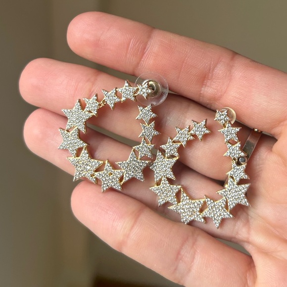 July 4th Star Earrings - Picture 3 of 10